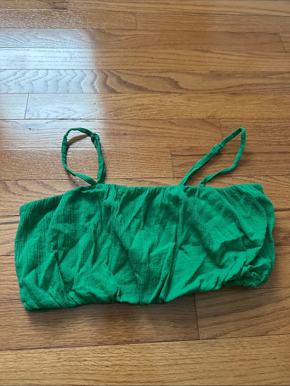 wild fable Green Cropped Spaghetti Strap Top